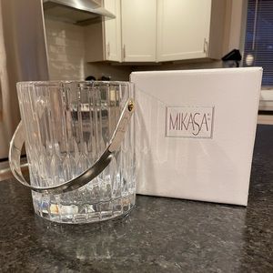 Mikasa Crystal Ice Bucket